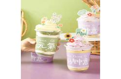 China Custom Plastic U Shape Disposable Bubble Tea Cups 500ml Food Grade supplier