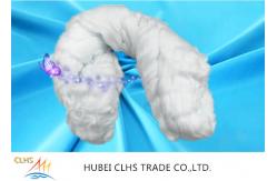 China 100 Percent Poly Polyester Twisted Yarn In Hank , Optical White Polyester Staple Yar supplier