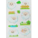 Eco Friendly Custom Puffy Stickers For Kids Self Adhesive OEM & ODM Available for sale