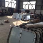 Marine Safety Glass Rectangle Marine Replacement Windows Customized