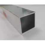 Mill Finish Aluminum Square Tube Extrusion Profiles In 2mm Thickness Customized for sale