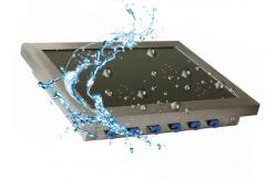 China 18.5 Inch Stainless Steel Industrial Touch Screen PC For Chemical Manufacturing supplier