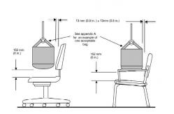 China BIFMA 5.1 Furniture Testing Equipment Chair Seat Impact Testing Machine supplier