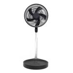 Mini USB Travel Foldable Desk Fan Portable Folding Fan Battery Powered With Light for sale