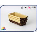 4c Print Cardboard Pallet Box Baking Pans Disposable Bread Pan for sale