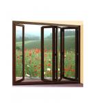 Vinyl UPVC Aluminium Folding Window Doors Contemporary ODM for sale