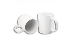 China White Ceramic 11oz Sublimation Mug For Sublimation Printing supplier