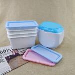 PP 53g 102MM Square Laundry Powder Storage Container for sale