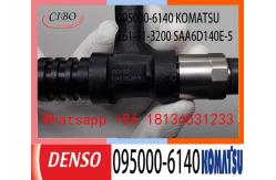 China 095000-6140 0950006140 6261-11-3200 KOMATSU Fuel Injectors supplier