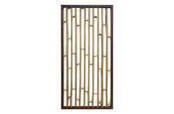 China Rectangle Room Divider Screen Aluminum Smooth Surface Fire Resistant supplier