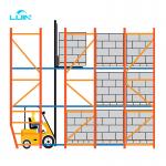 Heavy Duty Beam Shelving Rack / Warehouse Storage Selective Pallet Racking