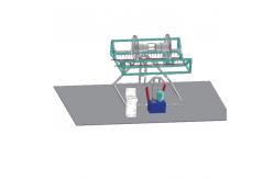 China plastic water tank rock n roll rotomolding machine  for Sales supplier
