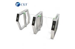 China AI Safe Pedestrian Barrier Gate SUS304 With Adjustable Speed 117 supplier