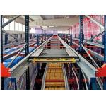 Radio Shuttle Metal Pallet Rack , Material Racking System Custom Design for sale
