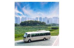 China Diesel Coaster Buses With Air Conditioning And High Back Seats supplier