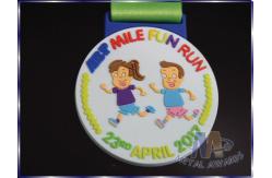 China Personalized Childrens Plastic Medals , Fun Run Medals Non Enamel supplier