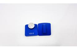 China Single Round Segments  Redi Lock Diamond Grinding Shoes for Husqvarna supplier