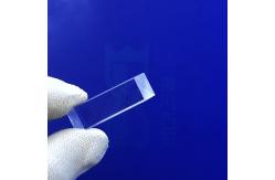 China High Transparent Quartz Laminate With Slope Quartz Polished Sheet supplier