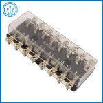 3AG AGC PCB 8 Way 120A Mount Fuse Holder 6x30mm BX308 Waterproof Fuse Block for sale