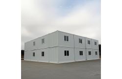 China Prefab Hunting Camp Prefabricated Steel Frame Steel Door Warehouse Building Flat Roof supplier