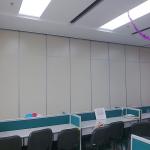 Aluminum Frame Conference Room Sliding Partition Walls / Movable Sound Proof Partitions for sale