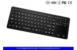 China Fully Sealed Waterproof Cleanable Silicone Keyboard With Backlight supplier
