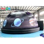 5m Diameter Inflatable Planetarium Black Projection Dome Tent For Science Dispaly