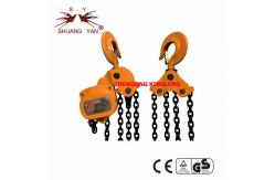 China Forged Hooks 20MN2 10T Hand Operated Lifting Chain Block supplier
