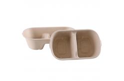 China 100% Compostable Biodegradable Food Container Pulp Packaging Box supplier