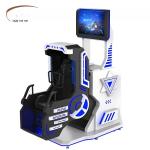 Crazy Arcade Virtual Reality 360 VR Roller Coaster Machine 9d Customizable for sale