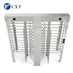 Dual Channels Building Site Turnstile Full Height Security Turnstiles CE Z1702A-90 for sale