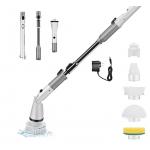 Cordless Electric Spin Scrubber For Cleaning Adjustable Extension Handle for sale