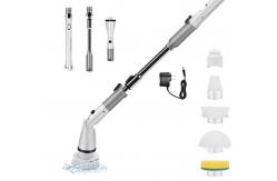 China Cordless Electric Spin Scrubber For Cleaning Adjustable Extension Handle supplier