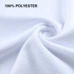 Lightweight 100% Polyester Custom Team Jersey with Ergonomic Fit and Moisture-Wicking