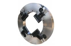 China G500S Manual Rotary Pneumatic Collet Chuck Holder For Laser Cutting Machine supplier