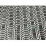 Isosceles Fancy Hexagonal Steel Mesh，4mm Equivalent Stem Diamond Shape Metal Mesh
