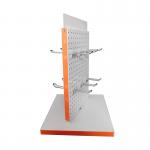 Customized Logo 380mm Width 589mm Height Pegboard Tool Rack Floor Standing for sale