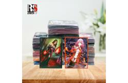 China Holographic Plastic Card Protector Sleeves Custom Waterproof Shockproof Dustproof supplier