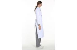 China White Unisex Pants Elastic Waist Chef Uniform supplier