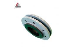 China 100mm Rubber Ball Joint Single Sphere Flange Joint DIN/ANSI/JIS supplier