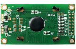 China Character 8X2 FSTN COB Positive LCD Module With AIP31066 Controller supplier