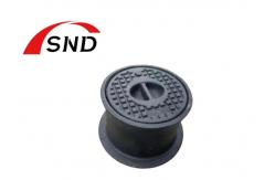 China Pressure Resistant  Round Casting Diameter Waterproof Manhole Cover Spray Paint supplier