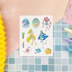 Silkprint DIY Cute Stickers 128gram Cartoon Character Stickers For Girls Fun for sale