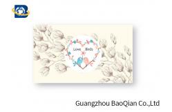China Plsatic PET / PP 3D Lenticular Card Customized 3D Animal Love Card Printing supplier