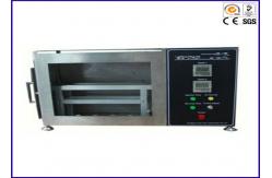 China Automotive Interior Horizontal Flammability Test Chamber For Burn Resistance supplier
