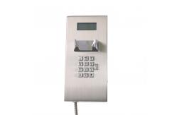 China Wall Mounted Vandal Proof Telephone , Heavy Duty Analog Phone With LCD Display supplier