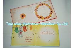 China Personalized Delicate Festival Custom Sound Greeting Cards with sound chips supplier