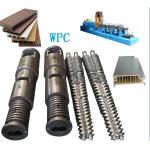 Bimetallic Twin Conical Screw And Barrel Design For Wpc for sale