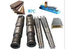 China Bimetallic Twin Conical Screw And Barrel Design For Wpc supplier
