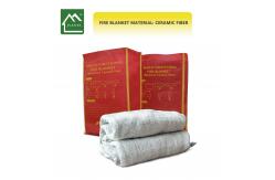 China Ceramic Fiber Fire Blanket No Blanket Width Essential For Emergency Fire Situations supplier